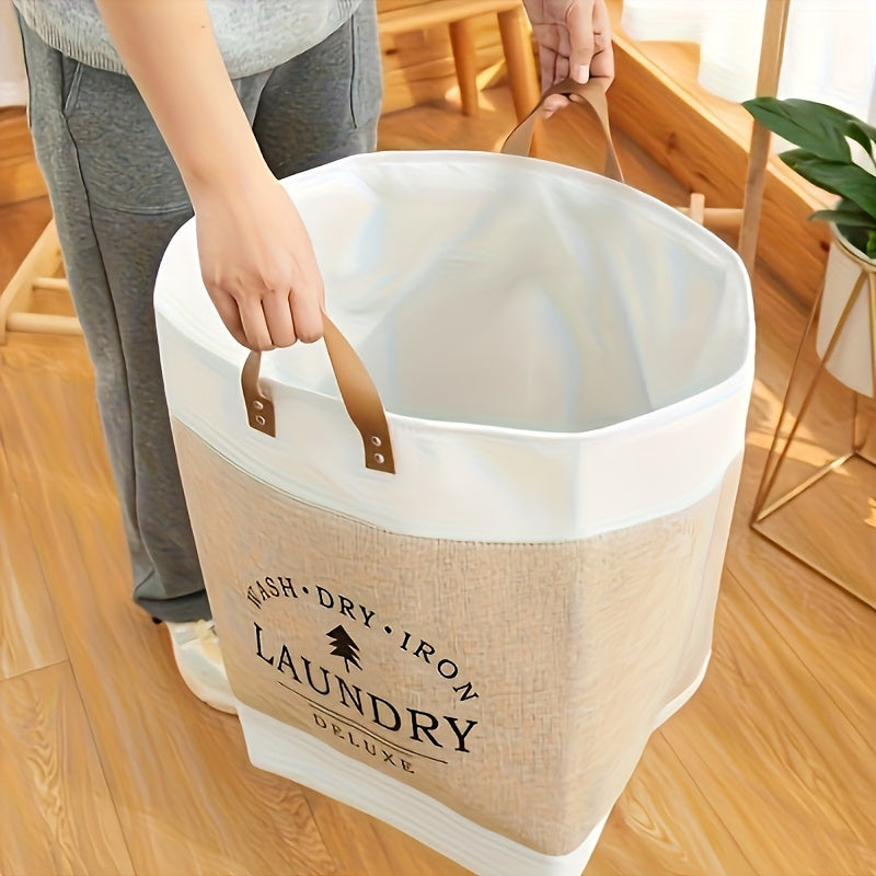 Panier à Linge Pliable Extra Large Haut de Gamme Lux