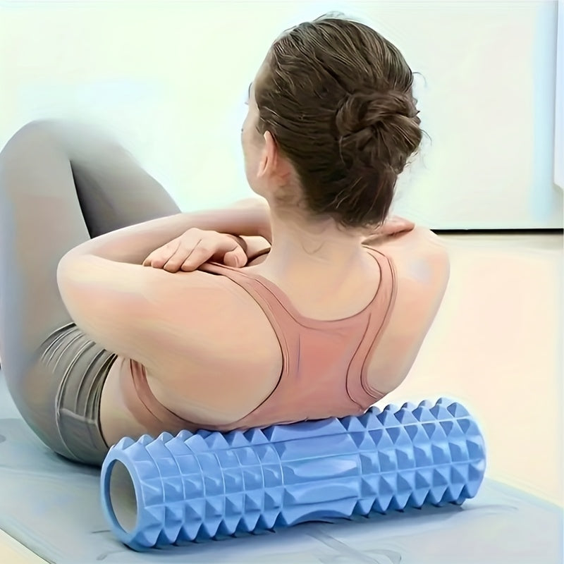 Rouleau de Massage en Mousse pour la Relaxation Musculaire et la Flexibilité – Surface Texturée pour le Massage des Tissus Profonds