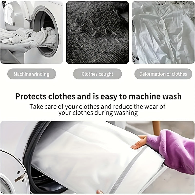 10x sacs à linge durables Tissu avec fermeture éclair