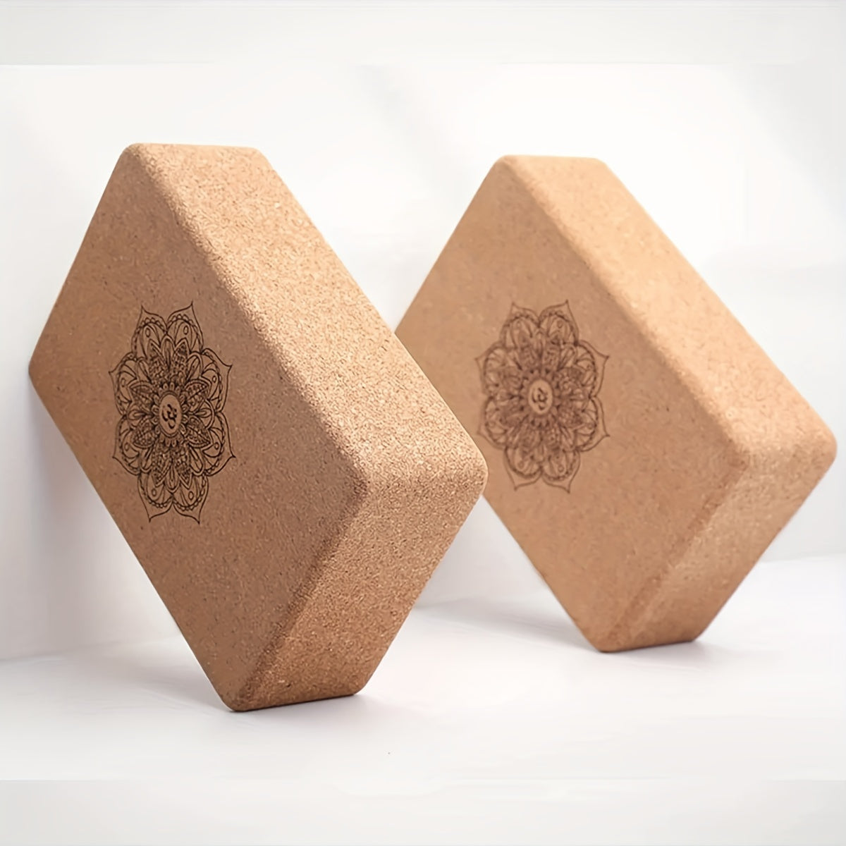 Brique de yoga en liège et bois Haut de Gamme